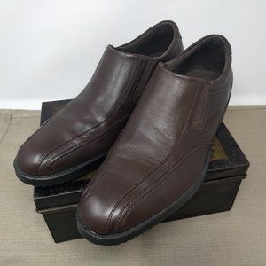 ROCKPORT MEN'S BROWN LEATHER ADIPRENE SIZE 10M